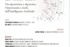 CISL Lecce, convegno sull’Intelligenza Artificiale e il futuro del lavoro